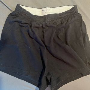 Black soffe shorts